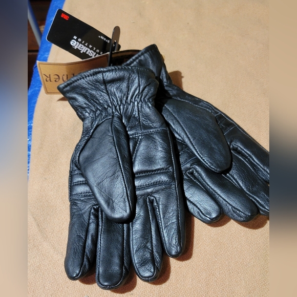Vintage 3m Thinsulate Jacob Ash leather gloves - Picture 10 of 11